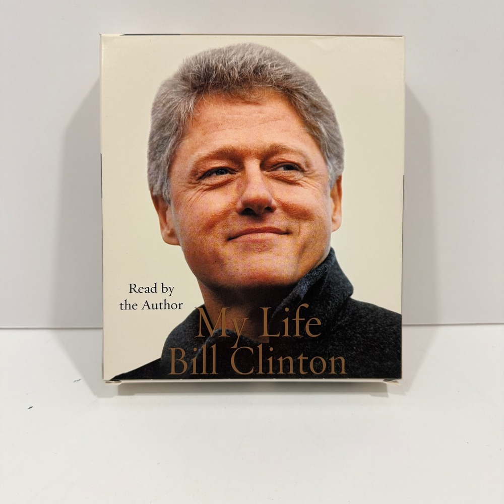 Random House My Life Bill Clinton Audiobook CD White Memoir